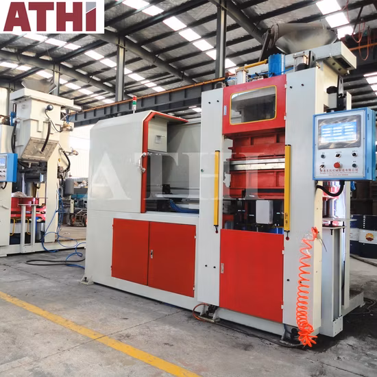 Macchina per lo stampaggio automatica della colata in sabbia verde continua orizzontale senza boccetta