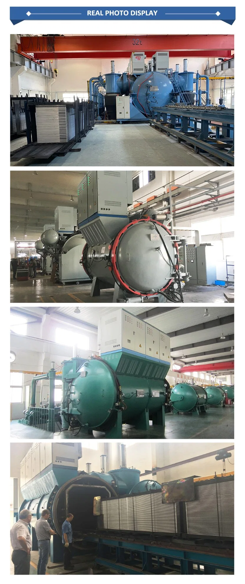 Stationary Type Industrial Vacuum Bright Annealing Furnace for Bright Annealing of Titanium Alloy