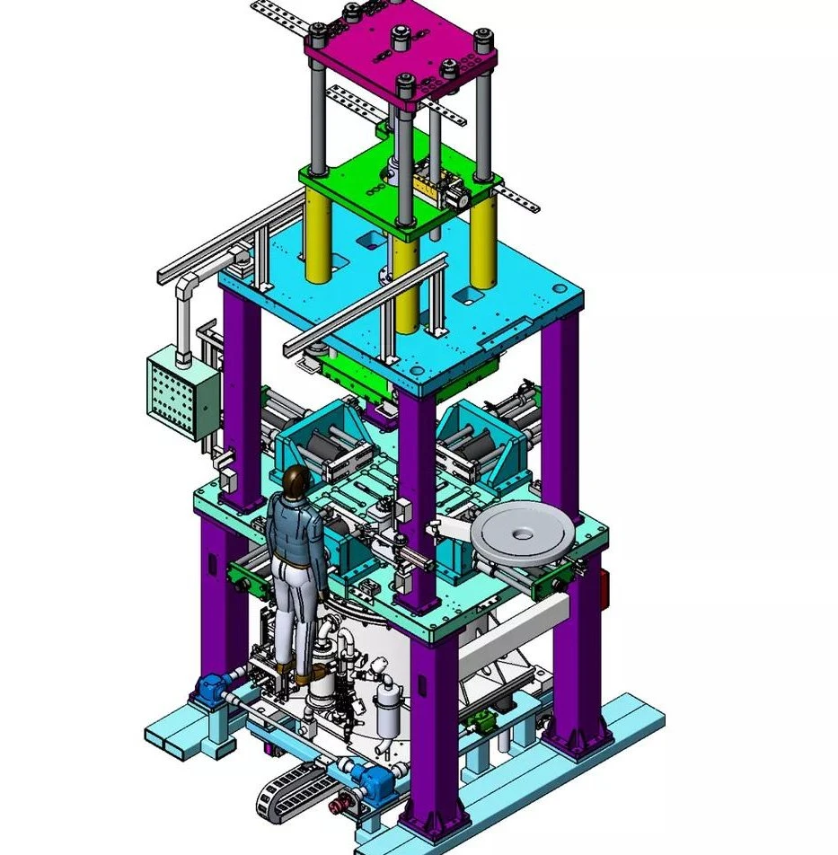 Asia Die Cast Precision Aluminum Housing Vertical Die Casting Machine